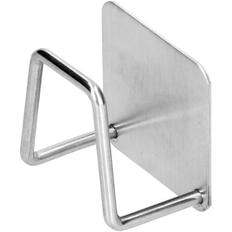 Étagère Murale Inox Rack Égouttoir Accroche-Mural Étagère Cuisine Ustensiles (1/5)