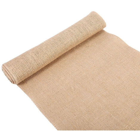 Ruban de Jute Naturel Rustique pour Décoration de Table Mariage Maison 30x200cm (1/5)