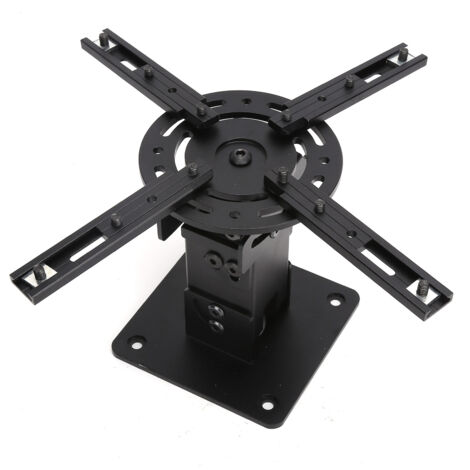 Support de Projecteur Plafond en Alliage d'Aluminium avec Rotation 360° et 4 Bras Réglables (1/5)