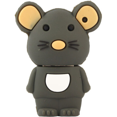 Souris USB en Forme de Poupée, Clé USB Portable Grande Capacité 32GB pour Ordinateur et PC Portable (1/5)