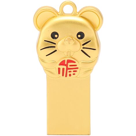 Clé USB Métallique Étanche Portable 32 Go - Mémoire Flash pour Stockage de Données (1/5)