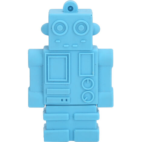 Clé USB Robot Bleu 32GB - Stockage Rapide en Gros, Apparence Cartoon pour Mémoire Flash (1/5)