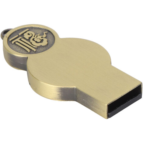 Clé USB 32GB Métal Étanche Portable - Mémoire Flash pour Transfert de Données (1/5)