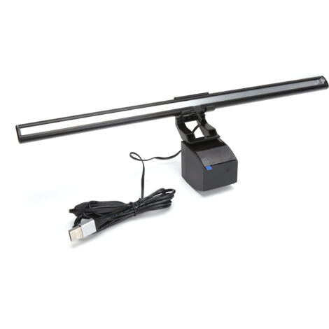 Lampe de Bureau LED Réglable, Protection des Yeux, USB, Éclairage Lecture, Lampe de Table