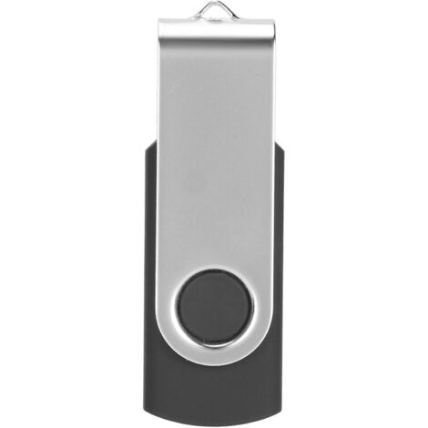 Clé USB Rotative Candy Noir Portable 1 Go pour PC et Tablette (1/5)