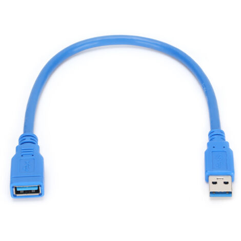 Câble d'extension USB 3.0 Mâle/Femelle pour disque dur, imprimante et équipement, 1,5 mètres (1/5)
