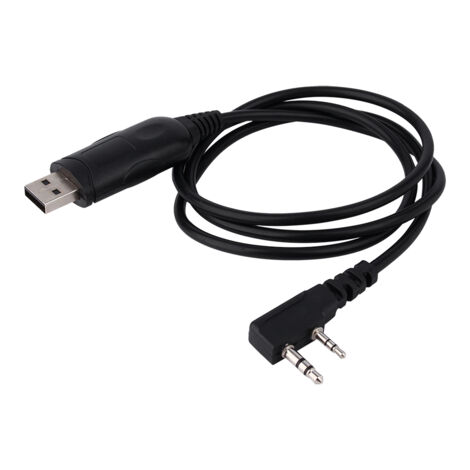 Câble de programmation USB pour talkie-walkie BaoFeng UV-5R, Kenwood et Wanhua