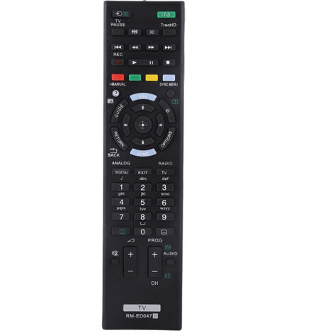 Télécommande de Remplacement Universelle pour Téléviseurs Sony LED LCD Smart TV RM-ED047 (1/5)