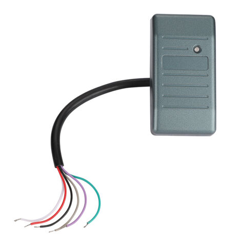 Lecteur de cartes RFID EM IC 13.56MHz étanche pour Wiegand 26/34 (1/5)