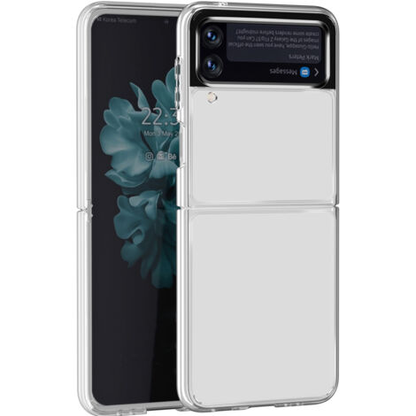 Coque Transparente Anti-Trace pour Samsung Galaxy Z Flip 3 - Protection Complète et Antichoc (1/5)