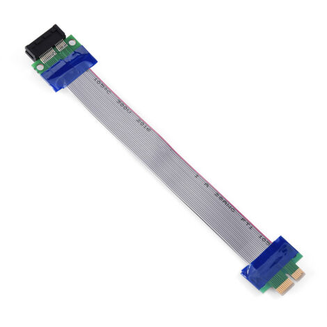 Câble d'extension PCI-E 1X pour carte graphique VGA, connecteur mâle-femelle professionnel (1/5)