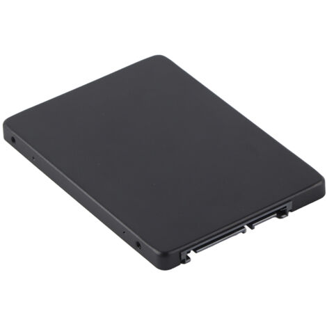 Boîtier aluminium adaptateur mSATA vers SATA III 2.5" pour disque dur SSD (1/5)