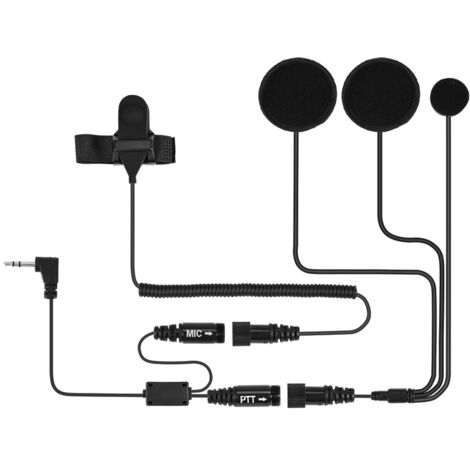 Microphone PTT 2.5mm pour casque moto Motorola T5428 T6200C T5720 radio