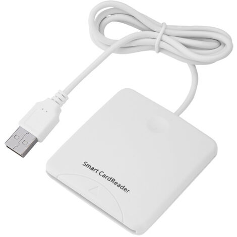 Lecteur de cartes bancaires portable USB à puce intelligente pour téléphone mobile (1/5)