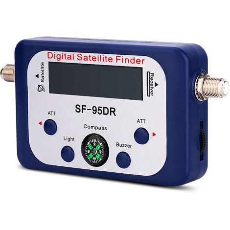 Mini Détecteur de Signal Satellite Numérique LCD avec Boussole pour Antenne Parabole (1/5)