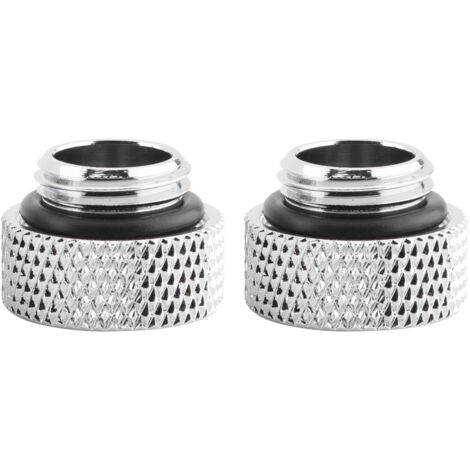 2 pièces Raccord Allonge Refroidissement à Eau Mâle vers Femelle G1/4, Siège de Vis (7mm) (1/5)