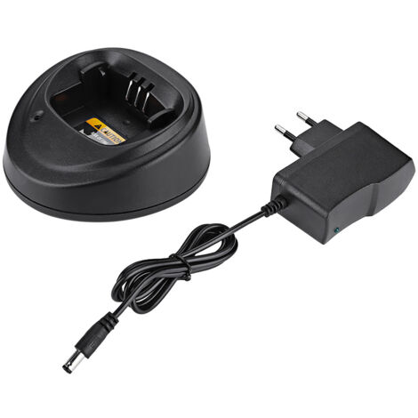 Chargeur Secteur 12V pour Talkie-Walkie Motorola EP450 GP3188 GP3688 CP040, Fiche UE (1/5)