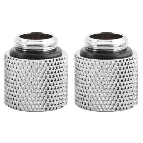 2 pièces Raccord Allonge Mâle/Femelle G1/4 pour Refroidissement à Eau (15mm) (1/5)
