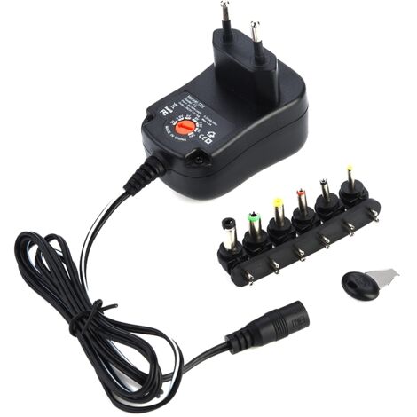 Adaptateur Secteur 3-12V 12W 1.2A Universel 100-240V (Prise UE) (1/5)
