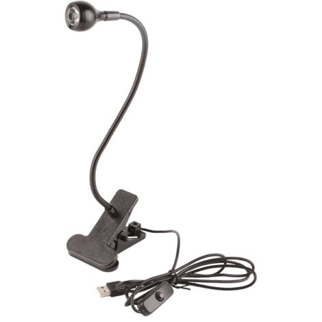 Lampe UV à colle 3W USB avec lumière LED violette, clip et interrupteur pour réparation de téléphone (1/5)