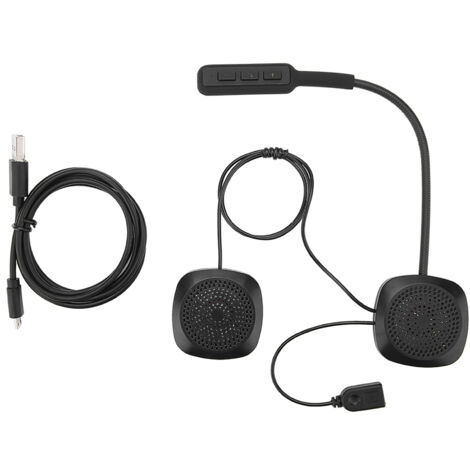 Casque moto Bluetooth avec kit mains-libres, réponse automatique et manuelle intégrée
