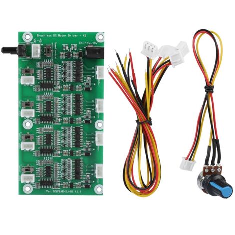 Contrôleur de Vitesse Brushless 4 Canaux avec Protection Multi-niveaux et PWM (1/5)