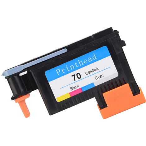 Tête d'impression haute qualité pour HP Designjet Z2100 Z3200 Z3100 - Noir mat et Cyan (C9404A) (1/5)