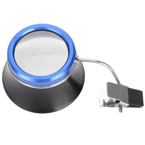 Loupe de poche 10X pour horloger, bijoutier et réparation de montres - Outil de grossissement portable à clip (1/5)
