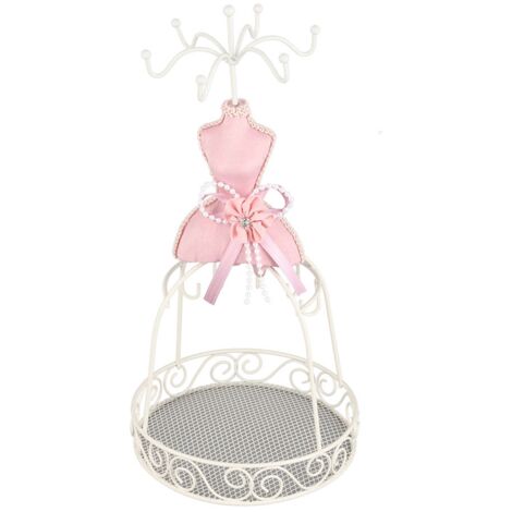 Porte-bijoux en fer pour colliers, boucles d'oreilles, bagues et chaussures à talons - Présentoir élégant (1/5)