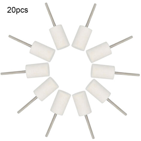 20 pièces meule polissage laine 2,35mm pour bijoux outils accessoire (1/5)