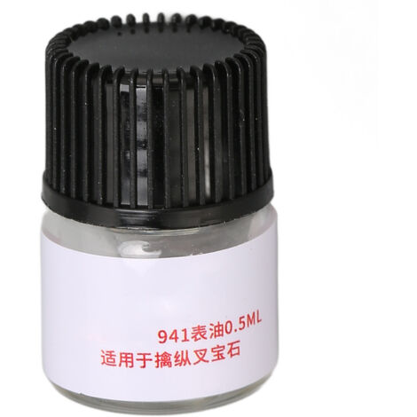 Huile Synthétique pour Montres 0.5ml - Anti-Résinification, Lubrifiant Horlogerie Classique, Entretien et Réparation de Montres (1/5)