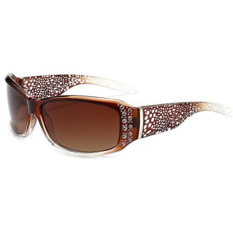 women's Polarised Night Vision Glasses (teal), Uv Protection, Anti-glare, Cycling Glasses For Driving/fogging/rain (1/5)