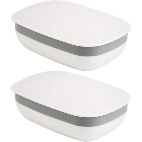 porte-savon De Voyage, Plastique Porte Savon, Botes De Savon Avec Couvercle Voyage Savon Porte Bote Porte Savon Pour Les Voyages Avec Bonne Tanchi (1/5)