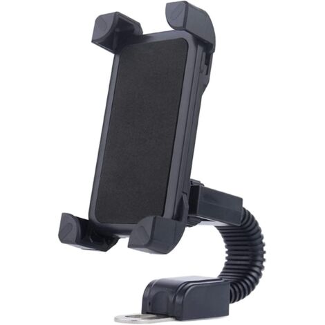support Tlphone Scooter,universelle Motocycle/les Voitures Lectriques Support Avec 360 Rotation Pour Iphone, Samsung Galaxytous Les 3.5-6.5 Smartp (1/5)