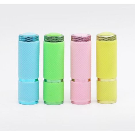 4 Pcs Mini Lampe De Poche, Lampe Torche Led, Lampe De Poche Enfant Avec Poigne Fluorescente Pour Camping Lecture Promenade Randonne Travail (1/5)