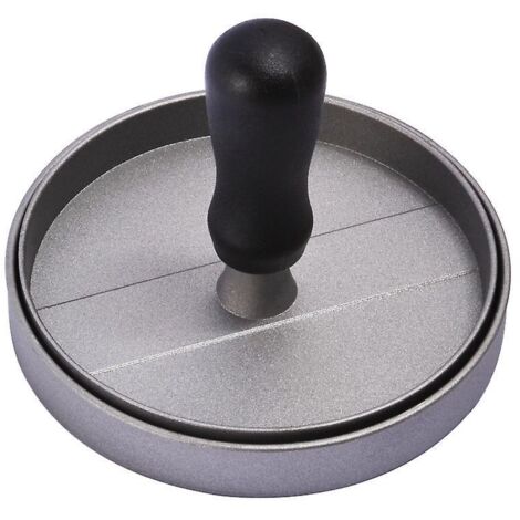 presse Hamburgers, 1 Pice Argent Presse Hamburgers, Moule Hamburgers En Aluminium Moul Sous Pression, Revtu D'un Matriau Antiadhsif Et Rsistant