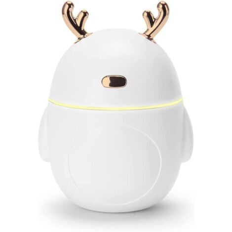 mini Humidificateur, Atomisation Silencieuse, Humidification De L'air De Bureau, Aromathrapie, Avec Port De Chargement Usb. (1/5)