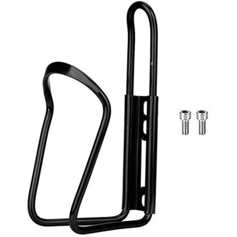 1 Support De Bouteille D'eau De Vlo En Alliage D'aluminium (noir, Avec Vis) Support De Vlo De Vlo Support De Tasse D'eau De Boisson De Vlo Accesso (1/5)