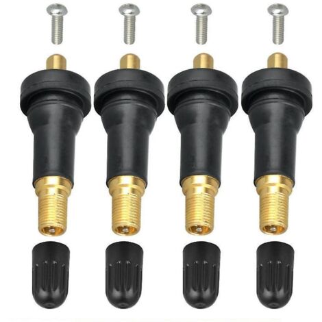 4 Pices Tige De Valve Capteur De Surveillance De La Pression Des Pneus Tige De Valve Tpms Systme De Surveillance De La Pression Des Pneus Anti-dfl (1/5)