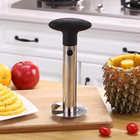 coupe Ananas Pour Plucheur, Acier Inoxydable Decoupe Ananas, Tranche Ananas Couteau D'ananas (1/5)