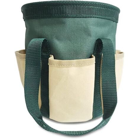 sac De Rangement Pour Outils De Jardinage (vert) Avec 6 Poches - Cadeaux De Jardinage Pour Femmes Et Hommes, Sac Fourre-tout Porte-outils De Jardi (1/5)