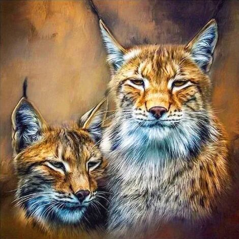 30 X 40 Cm ,lopard Diamond Painting Broderie Diamant Peinture Canevas 5d Tableau Enfant Adulte Strass Lot Puzzle Dessin Decoration Murale Chambre (1/5)