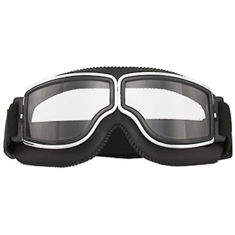 lunettes De Moto Biker Cyclisme Ski Cruisern Aviator Cruiser Jet Lunettes De Protection Masques De Moto Vintage Biker Oldtimer Scooter Harley Cho (1/5)