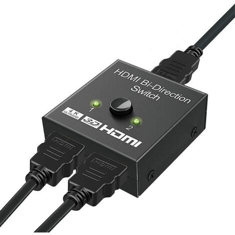 commutateur Hdmi 2 En 1, Souris Tv D'ordinateur, Clavier, Scanner, Imprimante, Etc. (1/5)