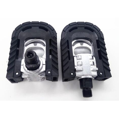 pdale Pliante Avec Rflecteurs, Pdales Pliables En Aluminium Pour Vtt, Trekking, Ville, Accessoires De Vlo, Pdales De Vlo, Pdales En Rsine (1/5)