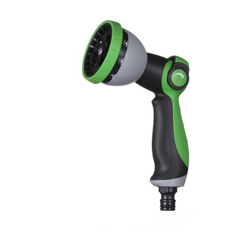 pistolet Arrosage Jardin, Pistolet D'arrosage 10 Modes D'arrosage, Pistolet Haute Pression Pour Tuyau Arrosage Pour Le Nettoyage De Voiture, L'ar (1/5)