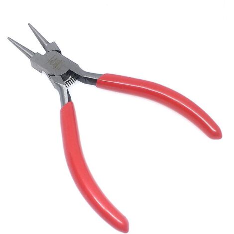 mini Pince Becs Ronds Pour La Fabrication De Bijoux 4.5" Extra Mince Mchoire Tronconique Pince Boucler Petit Fil Micro Fine Pinces Outils Main (1/5)