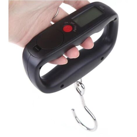 1pcs Portable Pse Bagage Electronique, Mini Pse Bagage Avec Crochet, Balance De Bagage Numrique Avec Affichage Lcd, Capteur De Haute Prcision (1/5)