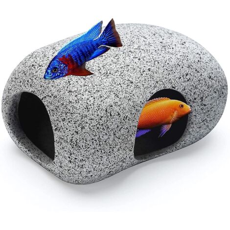 roches Pour Aquarium Pour Poisson Se Reproduire, Jouer Et Se Reposer, Petites Cramique Pierres Dcoratives Pour Aquarium (1/5)