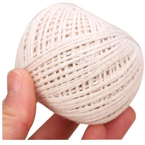 corde De Tapisserie Tresse Vent De Bohme Beige Fil De Coton Blanc De Riz Corde (1/5)